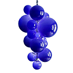 Люстра Grape Balls Синее стекло  варинант исполнения - 2 | Loft Concept в Костроме