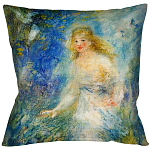 Подушка декоративная с принтом Весна Impressionism in Art варинант исполнения - 1 | Loft Concept в Костроме