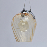 Подвесной светильник со стеклянном плафоном в форме бокала Kaleido варинант исполнения - 6 | Loft Concept в Костроме