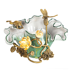 Чаша фигурная с обитателями леса и цветами Eden Garden варинант исполнения - 1 | Loft Concept в Костроме