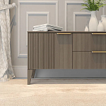 ТВ-тумба с 2-мя ящиками и дверцами Harper Line варинант исполнения - 3 | Loft Concept в Костроме