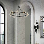 Бра светодиодное из черно-белых дисков Contrast Sample варинант исполнения - 6 | Loft Concept в Костроме