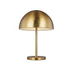 Настольная лампа с полусферическим абажуром золотого цвета Generation Lighting варинант исполнения - 4 | Loft Concept в Костроме