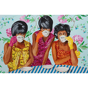 Картина "What the Fuck" Tea Party