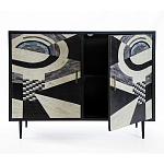 Буфет в гостиную с инкрустацией  Bone Inlay sideboard - 2 doors варинант исполнения - 3 | Loft Concept в Костроме