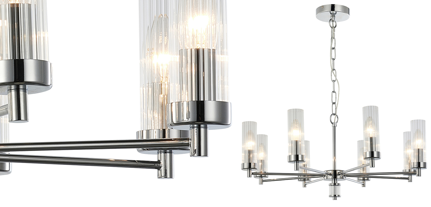 Люстра Jeanette Chandelier Chromium 66 Люстра Jeanette Chandelier Chromium 66 - Loft-Concept в Костроме