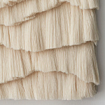 Светло-Бежевое Панно из нитей White Landscape Wall Hanging варинант исполнения - 1 | Loft Concept в Костроме