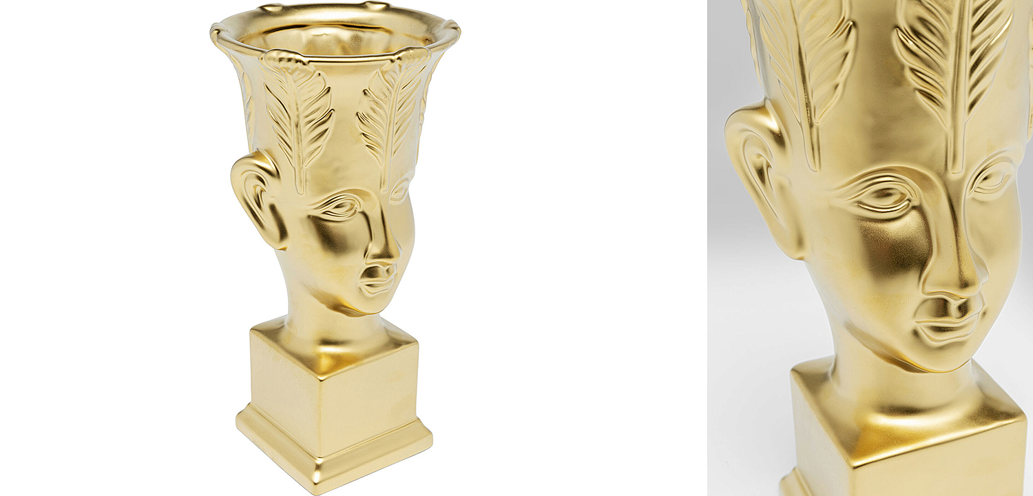 Ваза Golden Face Vase 31 Ваза Golden Face Vase 31 - Loft-Concept в Костроме