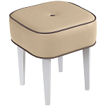 Квадратный мягкий пуф на белых ножках Winton Pouf Square варинант исполнения - 19 | Loft Concept в Костроме