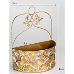 Железное кашпо Idyll варинант исполнения - 8 | Loft Concept в Костроме