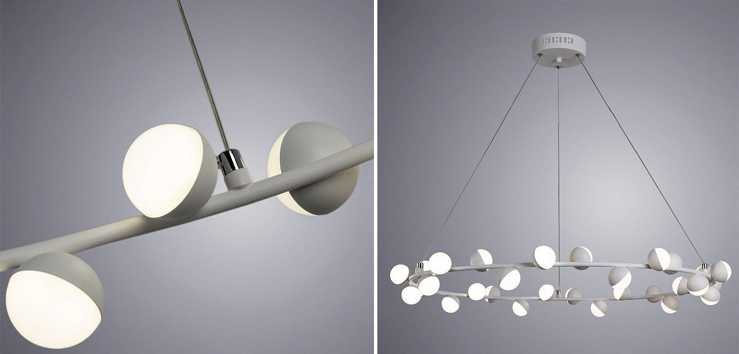 Люстра Vilelme Chandelier white 80 Люстра Vilelme Chandelier white 80 - Loft-Concept в Костроме