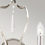 Бра с 2-мя лампами и подвеской из прозрачного стекла Elstead Lighting варинант исполнения - 4 | Loft Concept в Костроме