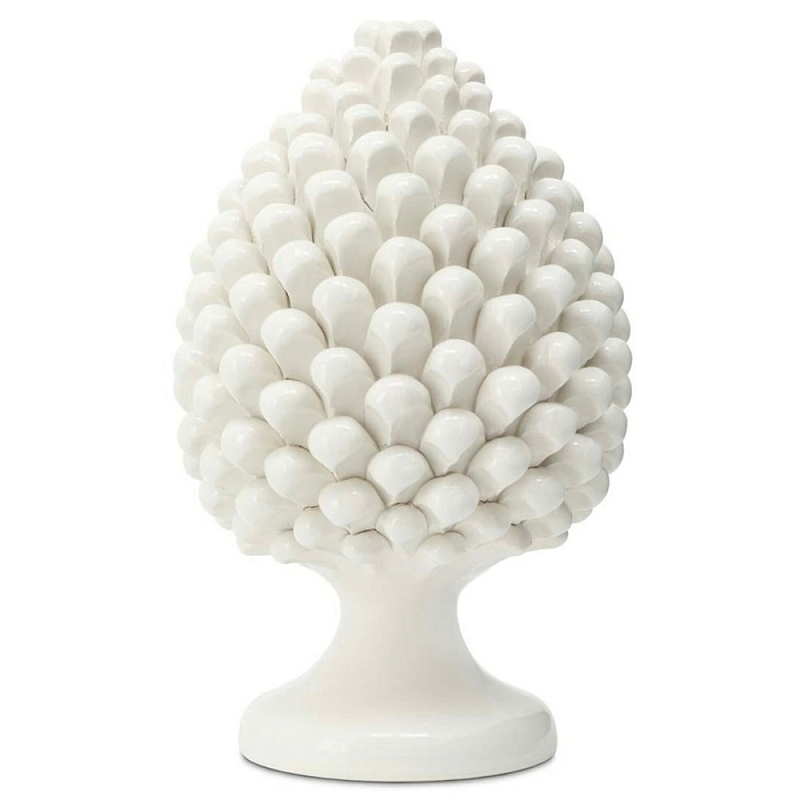 Статуэтка Pine Cone H30 Белый Зеленый Синий Статуэтка Pine Cone H30 Белый Зеленый Синий в Костроме | Loft Concept