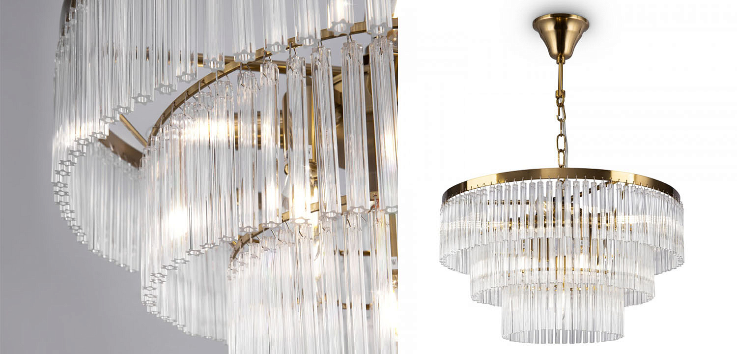 Люстра Olimpa Chandelier brass 47 Люстра Olimpa Chandelier brass 47 - Loft-Concept в Костроме