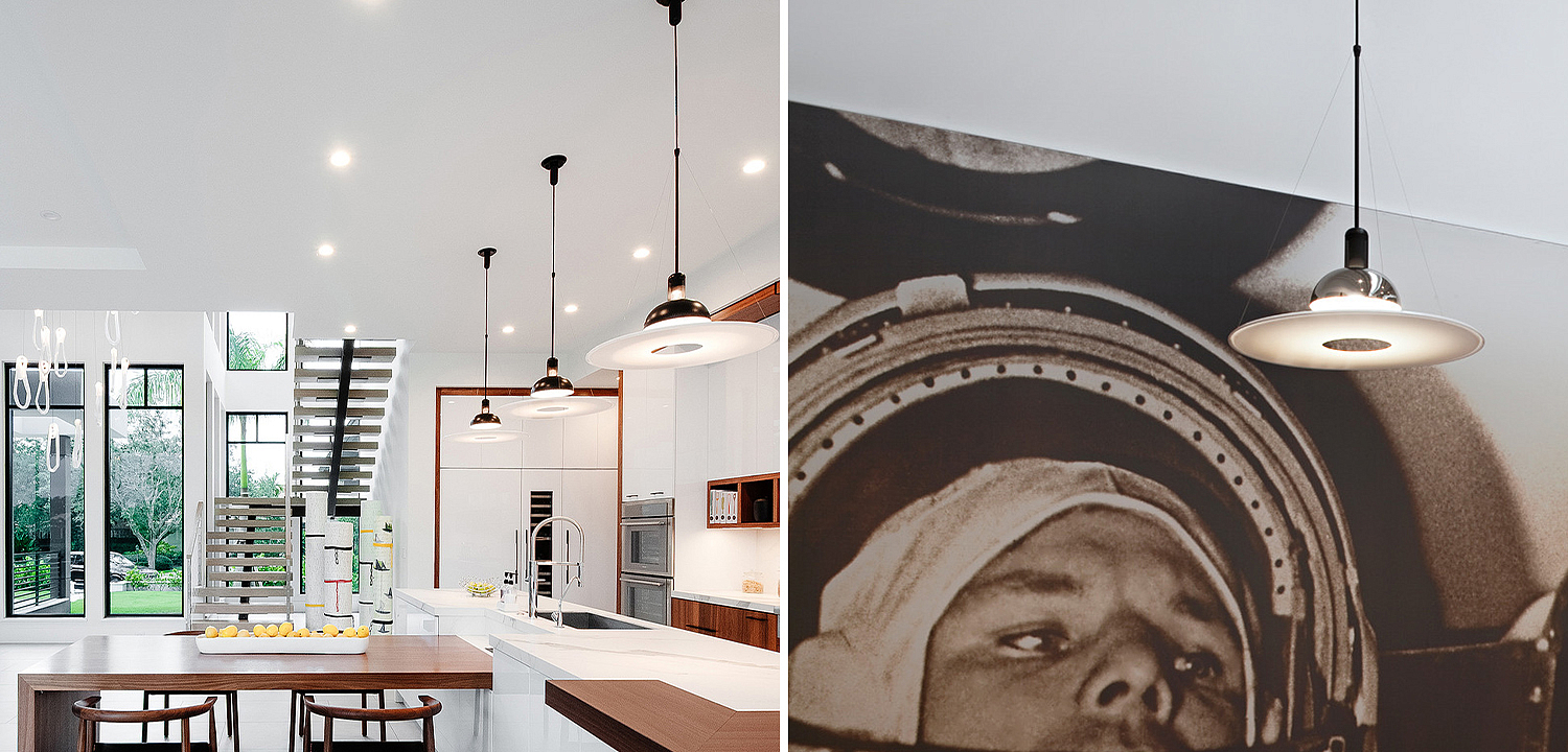 Подвесной светильник Flos Frisbi Lamp Подвесной светильник Flos Frisbi Lamp - Loft-Concept в Костроме