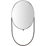 Овальное настенное зеркало Tracy Industrial Mood Mirror варинант исполнения - 1 | Loft Concept в Костроме