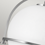 Потолочный светильник с плафоном в форме белого матового шара Hinkley варинант исполнения - 11 | Loft Concept в Костроме