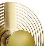 Бра в виде металлического диска Amadis Gold Wall Lamp варинант исполнения - 4 | Loft Concept в Костроме