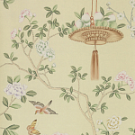 Обои ручная роспись Askew Verdigris  варинант исполнения - 2 | Loft Concept в Костроме