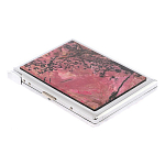 Портсигар с газовой зажигалкой из натурального камня Родонит Stone Cigarettes Cases варинант исполнения - 3 | Loft Concept в Костроме