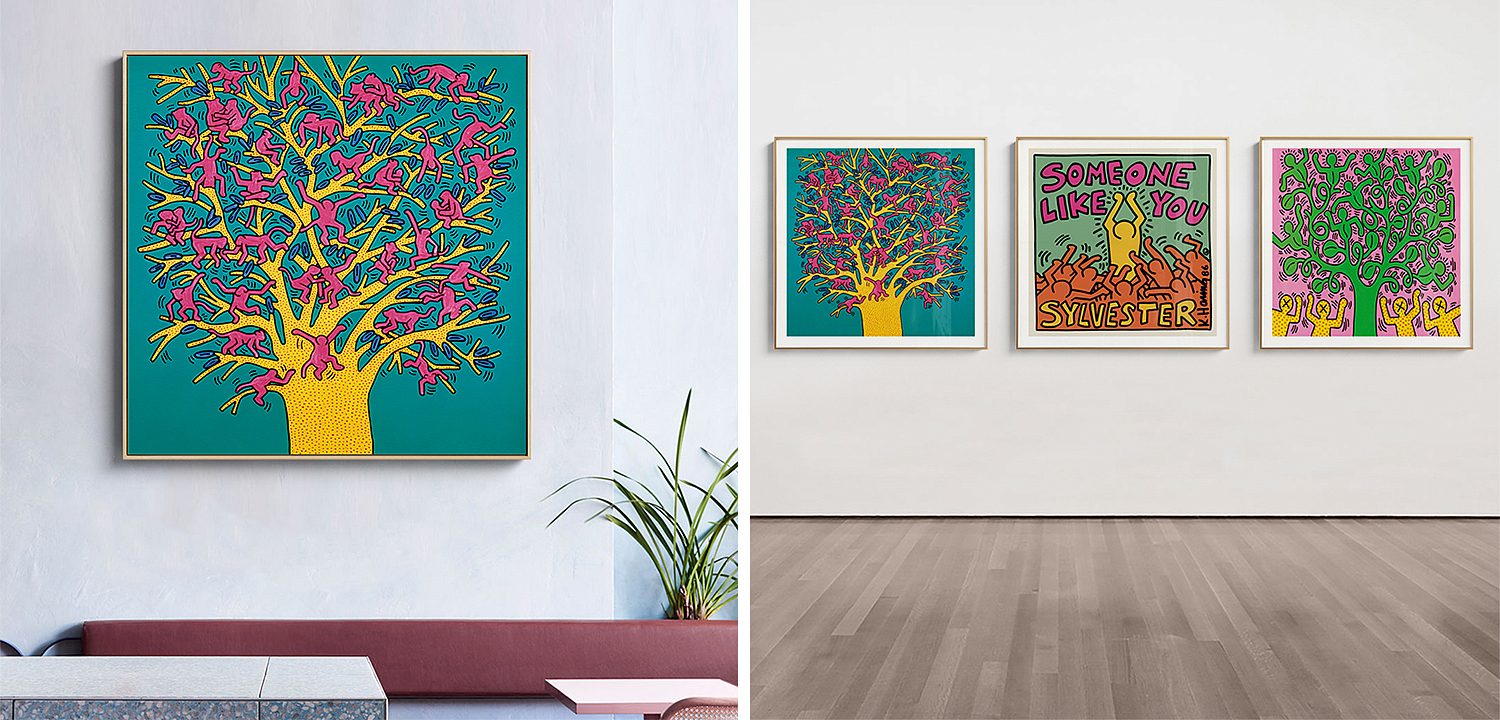 Постер Keith Haring 1 Постер Keith Haring 1 - Loft-Concept в Костроме