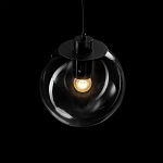 Подвесной светильник Selene Glass Ball Ceiling Lights Black  40 cm варинант исполнения - 2 | Loft Concept в Костроме
