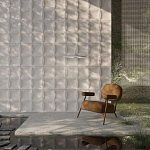 Гипсовая 3D панель с принтографией PM-23 варинант исполнения - 1 | Loft Concept в Костроме