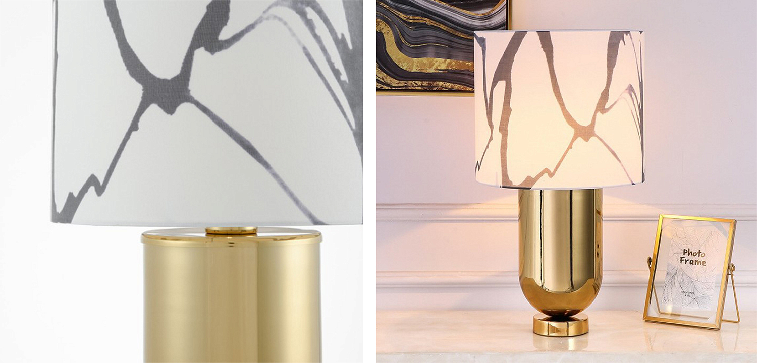 Настольная лампа Adeline Gold Table Lamp Настольная лампа Adeline Gold Table Lamp - Loft-Concept в Костроме