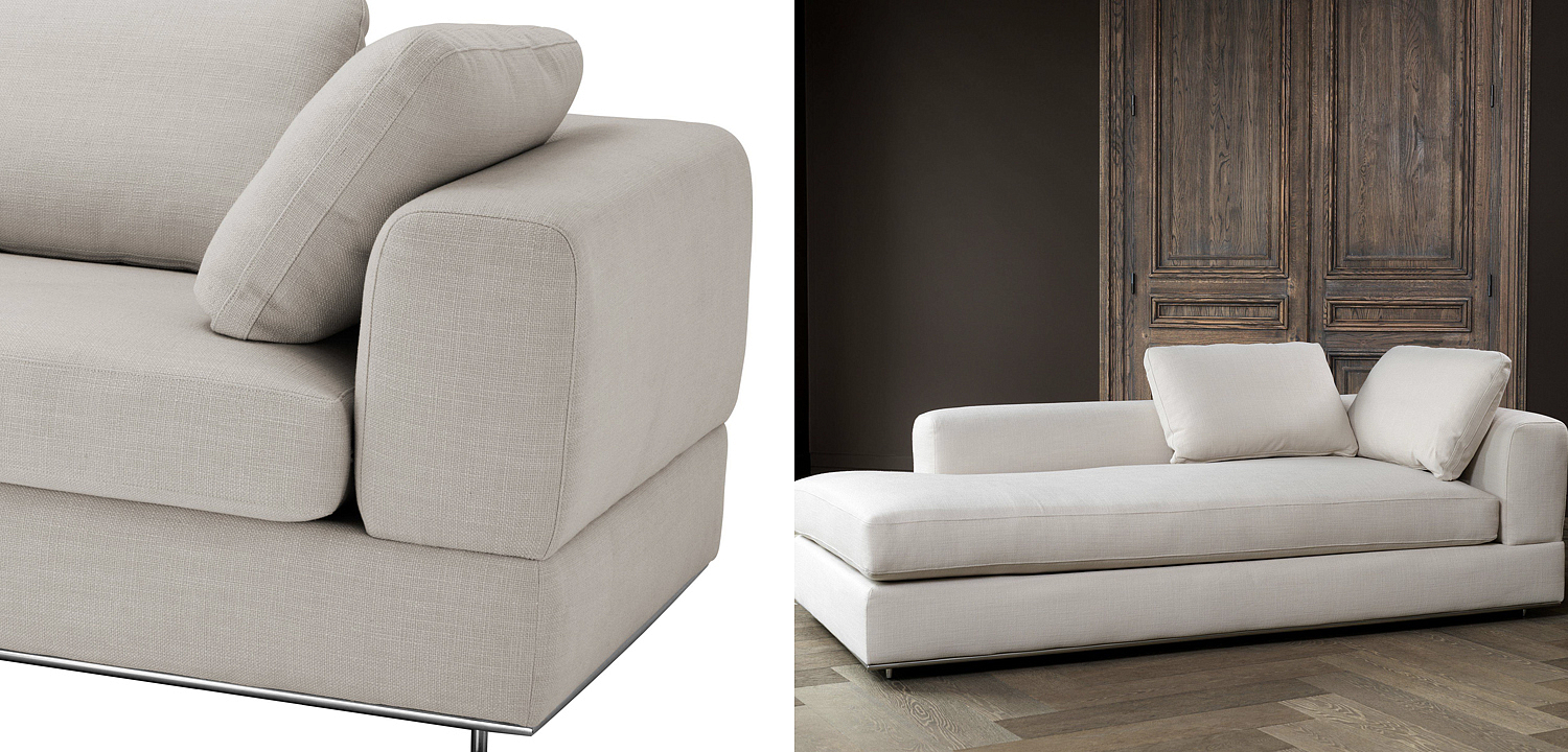 Кушетка Eichholtz Sofa Canyon Right Кушетка Eichholtz Sofa Canyon Right - Loft-Concept в Костроме