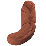 Модульный диван Calypso с кушеткой варинант исполнения - 4 | Loft Concept в Костроме