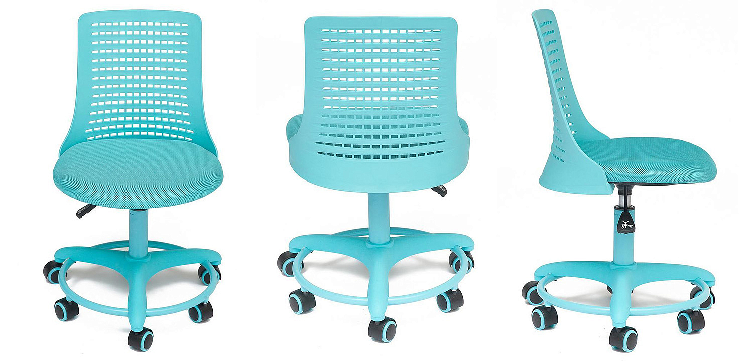 Кресло Bright Kiddie Office Chair blue Кресло Bright Kiddie Office Chair blue - Loft-Concept в Костроме