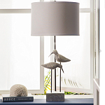 Настольная лампа с декором в виде птиц Coastal варинант исполнения - 2 | Loft Concept в Костроме