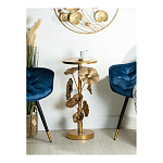 Столик приставной из металла с основанием в виде цветочной композиции Flower Arrangement Table варинант исполнения - 4 | Loft Concept в Костроме