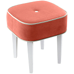 Квадратный мягкий пуф на белых ножках Winton Pouf Square варинант исполнения - 15 | Loft Concept в Костроме