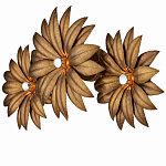 Большой цветочный бра Large Flower Lamp варинант исполнения - 2 | Loft Concept в Костроме