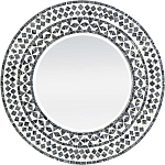 Настенное зеркало Black and white mosaic варинант исполнения - 1 | Loft Concept в Костроме