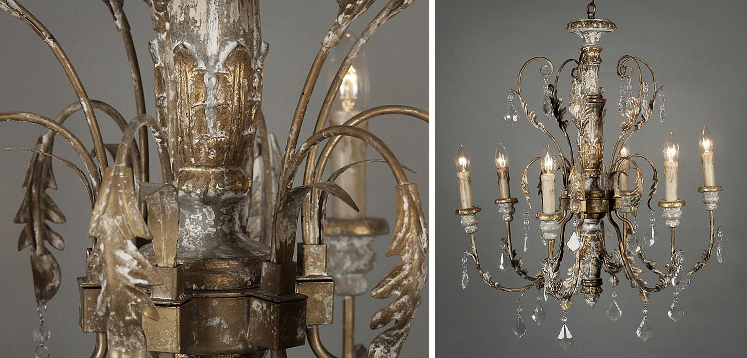 Люстра Narcisse Provence Chandelier Люстра Narcisse Provence Chandelier - Loft-Concept в Костроме