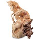 Статуэтка из дерева лошади Animals of the World 25 варинант исполнения - 1 | Loft Concept в Костроме