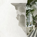 Встраиваемый в стену гипсовый светильник под покраску в античном стиле Antiquity Athena варинант исполнения - 12 | Loft Concept в Костроме