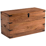 Деревянный сундук из массива манго Mango Wooden Chest Brown варинант исполнения - 1 | Loft Concept в Костроме