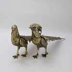Статуэтка бронзовая пара Фазаны Bronze Birds варинант исполнения - 3 | Loft Concept в Костроме