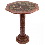 Кофейный стол из натуральных камней Лемезит и Яшма Natural Stone Tables варинант исполнения - 5 | Loft Concept в Костроме