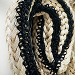 Арт-Объект из нитей Черно-Белый портрет Joana Schneider  варинант исполнения - 2 | Loft Concept в Костроме