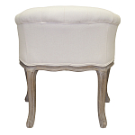 Кресло низкое в стиле прованс Бежевый Лен Louis French Armchair  варинант исполнения - 2 | Loft Concept в Костроме