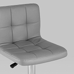 Барный стул с сиденьем серого цвета Honory варинант исполнения - 7 | Loft Concept в Костроме