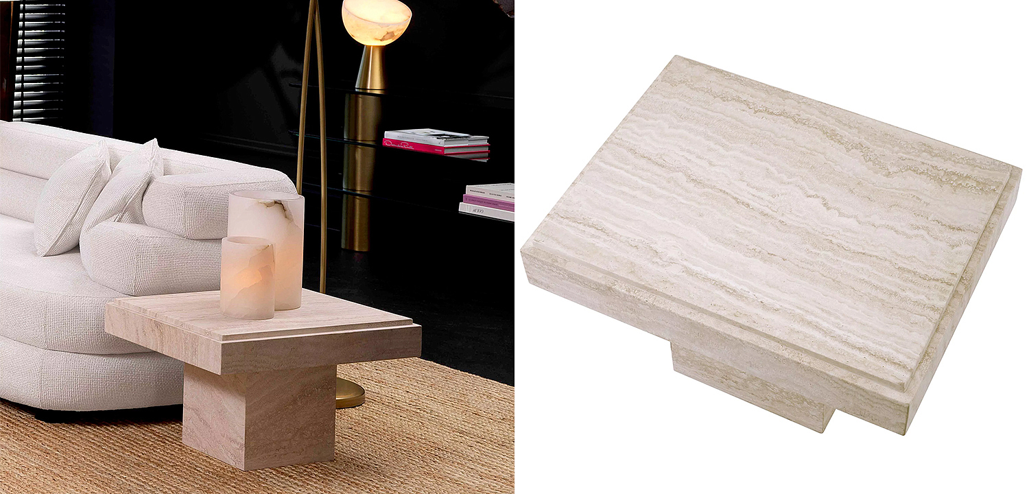 Приставной стол Eichholtz Side Table Sartoria Приставной стол Eichholtz Side Table Sartoria - Loft-Concept в Костроме
