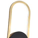 Бра с овальной рамой цвета латунь Midnight Orbit варинант исполнения - 4 | Loft Concept в Костроме