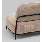 Диван Стоун велюр рельефный бежевый варинант исполнения - 4 | Loft Concept в Костроме