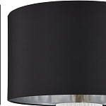 Настольная лампа с белым фактурным корпусом и черным абажуром Twisted варинант исполнения - 3 | Loft Concept в Костроме