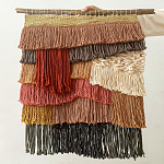 Текстильное Панно с бахромой варинант исполнения - 2 | Loft Concept в Костроме